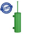 MERIDA STELLA GREEN LINE wall-mounted toilet brush, long "TUBE" with a lid, green